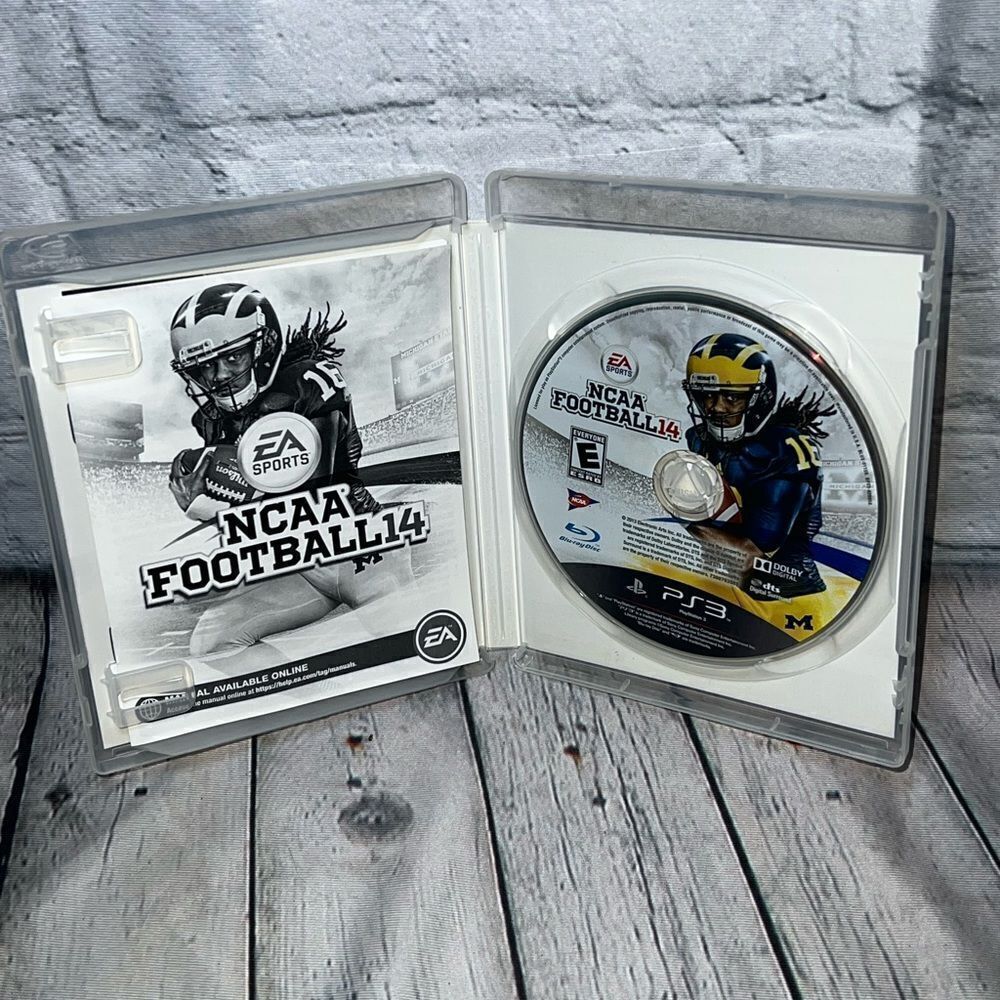 PS3 NCAA Football 14 Complete‎ In Box With Manual 💯🔥 - Picture 4 of 8